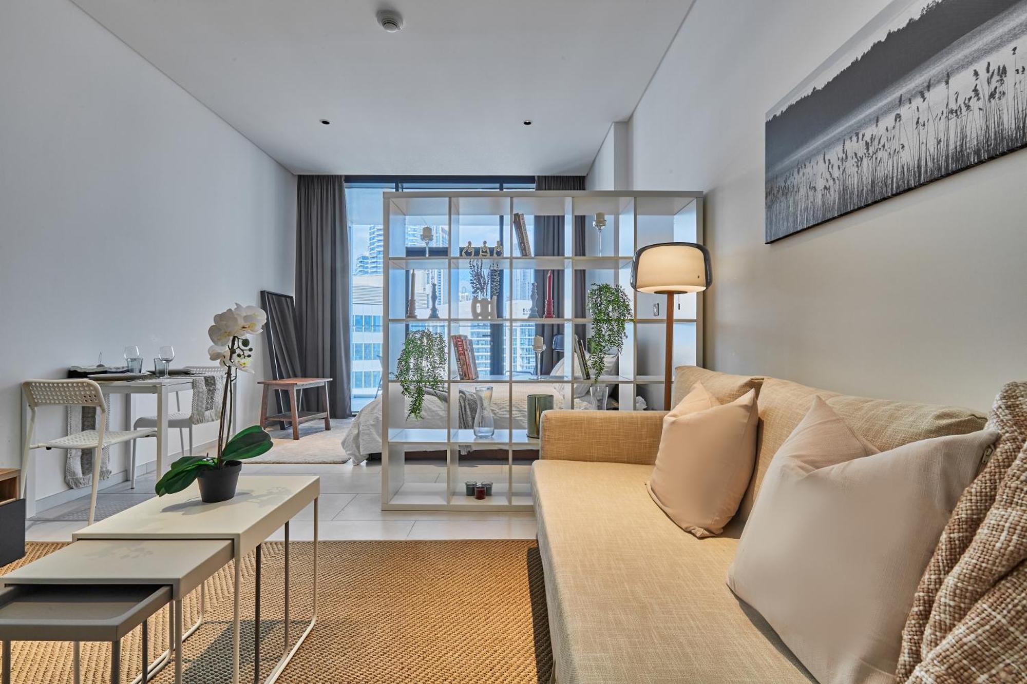 Luxury Studios With Burj Khalifa Or Canal View In Downtown - Marquise Square Tower Dubai Dış mekan fotoğraf
